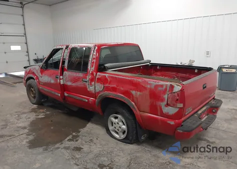 2004 Chevrolet S-10 Ls из США, поврежденный, VIN 1GCDT13X14K131665